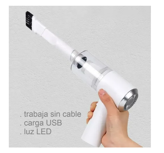 Aspiradora portatil recargable